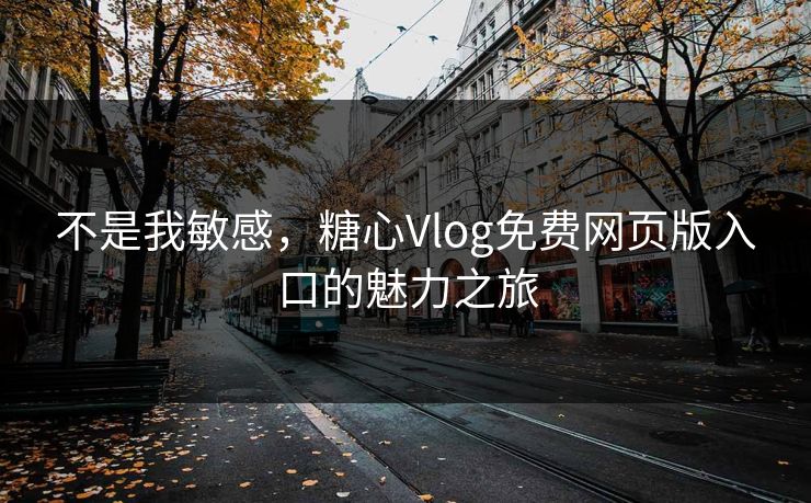 不是我敏感，糖心Vlog免费网页版入口的魅力之旅